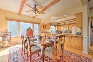 House (3 Bedrooms) | Interior - Wraparound Deck: Woodland Cabin in Lake Arrowhead (Lake Arrowhead)