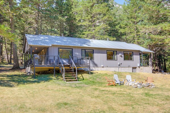 Façade de l’hébergement