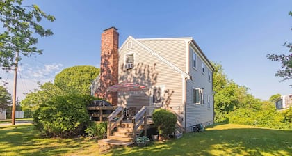 Steps to Beach & Main St: Dog-friendly Retreat!