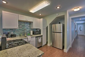 House (3 Bedrooms) | Interior - Home w/ Patio & Grill: 2 Mi to Galveston Seawall! (Galveston)