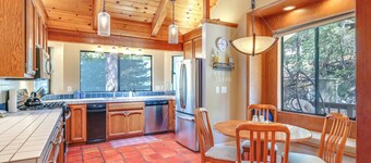 Deck & Views: Pet-friendly Starry Pines Cabin