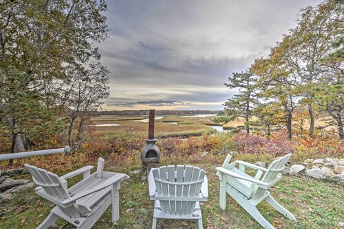 Estuary View! Couples Haven 2 Mi to Monument Beach