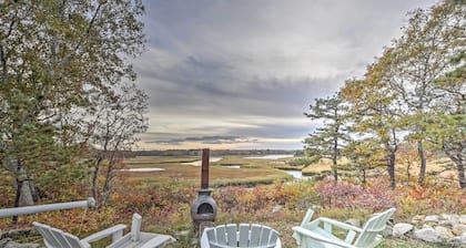 Estuary View! Couples Haven 2 Mi to Monument Beach