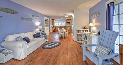 2 Mi to Beach: Nautical Retreat in Bourne!