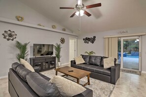 House (4 Bedrooms) | Interior - Heated Pool & Spa, 4 Mi to Beach: Seminole Home (Largo)