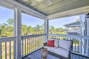 Terrace/patio - Pensacola Resort Escape: Steps to Beach Club! (Pensacola)