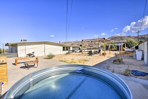 Outdoor pool - Desert Retreat w/ Backyard Oasis & Mtn Views! (Twentynine Palms)