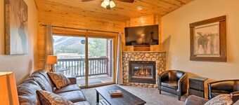 Steps to Grand Lake: Condo w/ Deck & Mtn Views