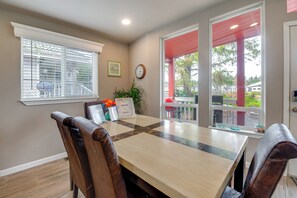 House (2 Bedrooms) | Interior - Ocean Shores Retreat w/ Porch & Canal Views! (Ocean Shores)