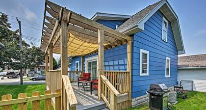 'ania's Retreat' w/ Deck: Walk to Lake Michigan!