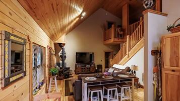 Smart TV, video games, DVD player, books