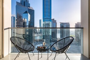 Business-Apartment (Bellevue T1 1408) | Blick auf die Stadt