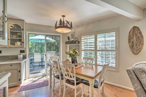 1 Mi to Jenkinson Lake: Apples Chalet w/ Deck