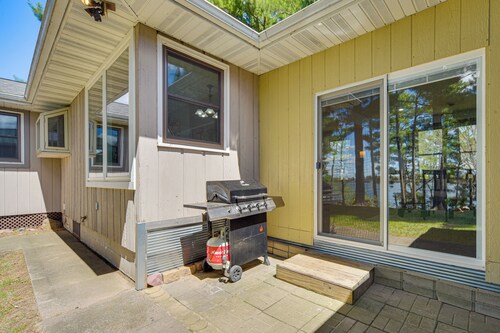 Lakefront Chetek Haven: Dock, Screened Gazebo