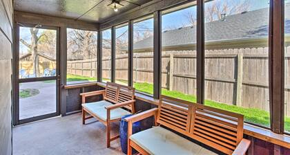 Updated Norman Getaway w/ Porch + Fire Pit!