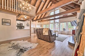 House (3 Bedrooms) | Interior - 2 Mi to Tahoe Donner Ski Resort: Forest-view Haven (Truckee)