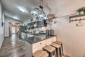 House (3 Bedrooms) | Interior - Tranquil Cabin w/ Stream & Deck Near Dtwn Ruidoso! (Ruidoso)