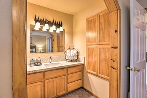 House (3 Bedrooms) | Interior - Pet-friendly Big Bear Cabin ~ 6 Mi to Ski Resorts! (Big Bear City)