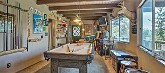 Family Cabin w/ Game Room Near Hiking + Skiing!