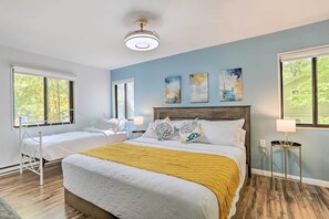 Ferienhaus (3 Bedrooms) | 3 Schlafzimmer, Bügeleisen/Bügelbrett, Bettwäsche