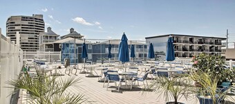Heated Pool + Views: Beachfront Ocean City Gem