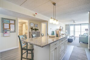 Interior - Heated Pool + Views: Beachfront Ocean City Gem (Ocean City)