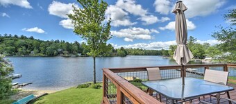 Picturesque Cottage With Sunroom on Ashmere Lake!