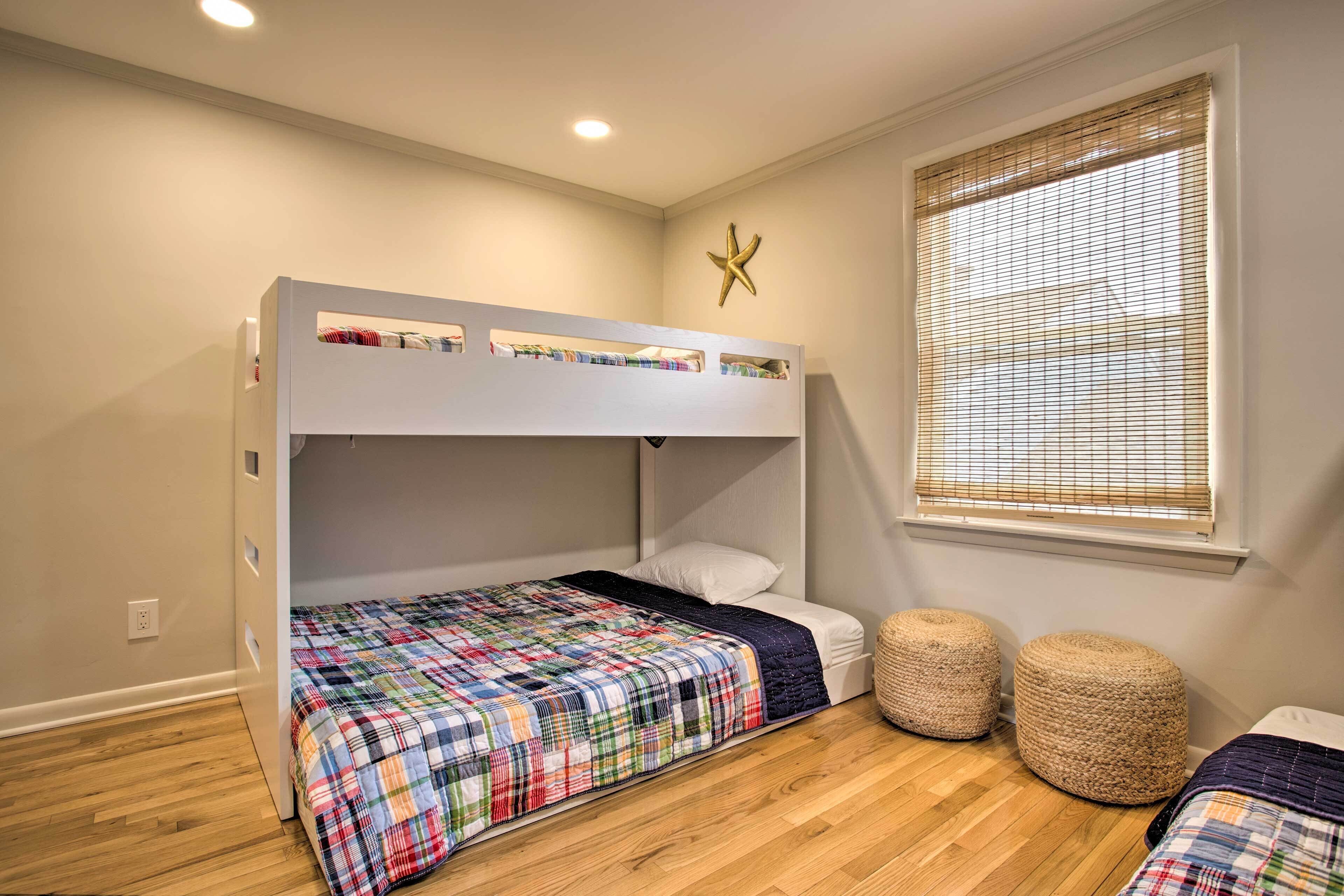 4 kamar tidur dan seprai linen