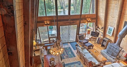 Lakefront Berkshires Retreat w/ Deck, Dock & Boat!