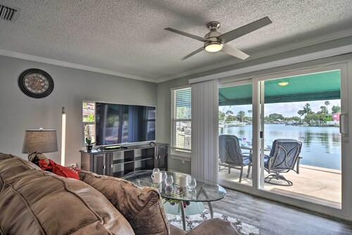 Indian Rocks Beach Home: Dock, Beach & Pool Access