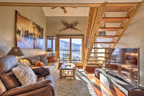 Steamboat Ski Getaway w/ Balcony & Resort Views!