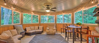 ที่พักราบในป่าที่สงบเงียบ ใกล้เขา Mt. Baker Slopes!