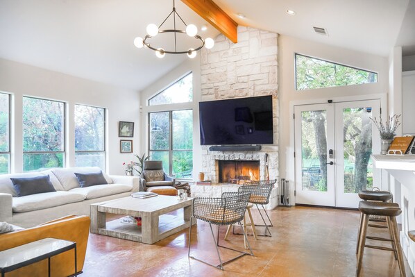 House (5 Bedrooms) | Interior - Shaded Getaway w/ BBQ & Fire Pit in Austin! (Austin)