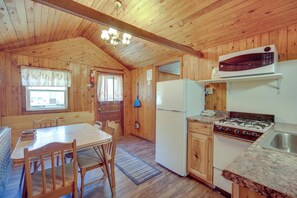 Interior - Rustic Cabin w/ Fire Pit, Steps to Sand Lake! (Stone Lake)