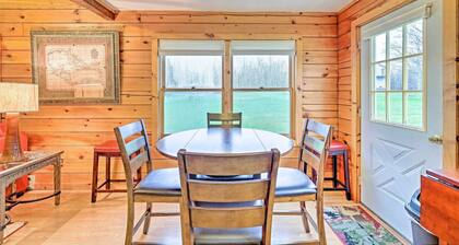 High Peak Heaven: Cozy Log Cabin on 1 Acre!