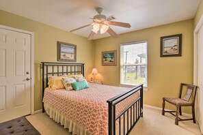 House (2 Bedrooms) | Interior - Pool Access & Walk to Beach: Galveston Home (Galveston)