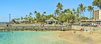 คอนโดสดชื่นพร้อมลานัยที่มีทางเข้าใส่ผ้ามุ้งมัดตั้งอยู่ใน Kailua-kona!