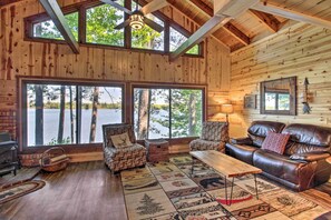 Interior - Loon Lake Lodge' w/ Dock, Sauna & Hot Tub! (Pequot Lakes)