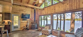 Loon Lake Lodge' w/ Dock, Sauna & Hot Tub!