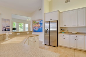 Villa (3 Bedrooms) | Interior - WFH & Relax by Pool: Chic Cape Coral Villa (Cape Coral)