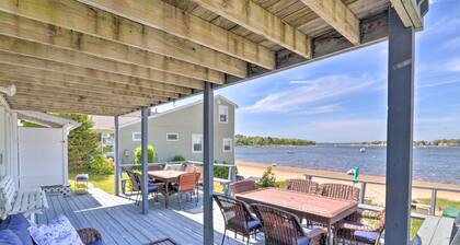 Bayfront Wareham Retreat w/ Private Beach!