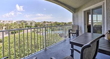 St Augustine Condo w/ Pool Access, Walk to Beach!