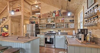 Peaceful Family Cabin on 10 Acres w/ Game Room!