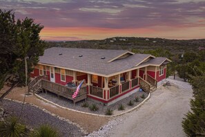 House (3 Bedrooms) | Front of property - Hill Country Gem: Sunset Deck, Hot Tub & Fire Pit (Canyon Lake)