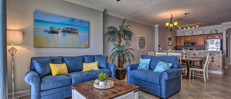 Appartement (2 Bedrooms) | Coin séjour