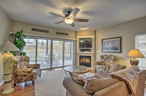 Apartment (1 Bedroom) | Front of property - Dock, Slip & Pool: Breezy Lake Ozark Escape (Lake Ozark)