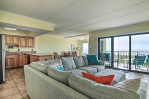 Apartment (2 Bedrooms) | Interior - Balcony & Beach Access: Inviting Ocean City Condo (Ocean City)