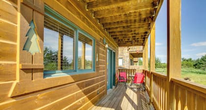 Cozy Three Bears Resort Cabin w/ Deck in Warrens!