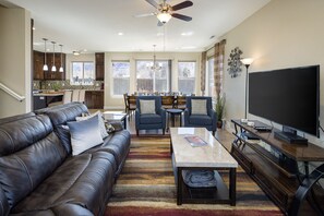 Luxury House, Multiple Bedrooms, Hot Tub, Mountain View | Living area - Entrada at Moab 673 (Moab)