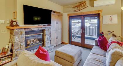 Ski-in/ski-out Whitefish Escape w/ Balcony!
